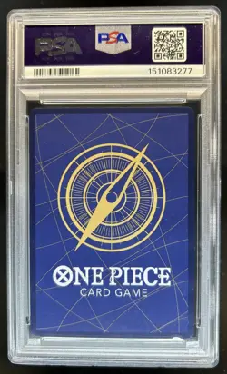 2024 One Piece JP Emperors Marshall D Teach Manga Alt Art #OP09-093 PSA 10 - Image 2