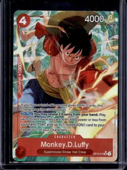 2025 One Piece Legacy of the Master Monkey.D.Luffy Alternate Art #OP12-015 - Image 1