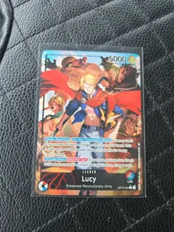 Lucy OP15-002 Alternate Art Leader One Piece TCG Adventure on Kami’s Island - Image 1