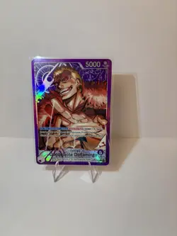 DONQUIXOTE DOFLAMINGO One Piece The Azure Sea's Seven Leader Alt Art #OP14-060 - Image 1