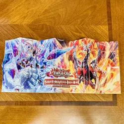 Vintage Yu-Gi-Oh TCG Game Playmat Deck Zone Field Card Structure Albaz Strike - Image 1