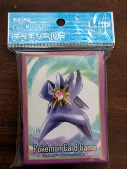 Pokemon Card Sleeves Mega Starmie 64pcs Deck Shield Pokemon Center Japan - Image 1