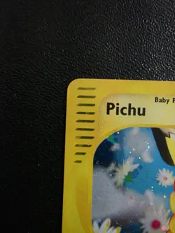 Pokemon Pichu TCG Expedition Card 22/165 Holo Rare - Image 4