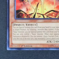 Yugioh TCG - Kumongous the Sticky String Kaiju - MP16-EN099 - NM - 1st Ed 2016 - Image 3