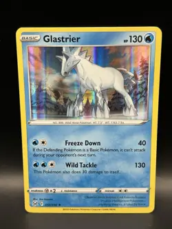 Glastrier Lot 054/217 (Friend Ball Pattern) 051/196 (Holo) - Pokemon Cards - NM - Image 4