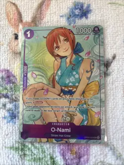 One Piece TCG O-Nami Illustration Box Vol.1 OP05-062 English Foil Card - Image 1