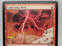Lightning Bolt M10 MTG LP Classic Red Burn Spell Magic Card - Image 2