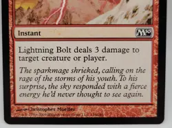 Lightning Bolt M10 MTG LP Classic Red Burn Spell Magic Card - Image 3