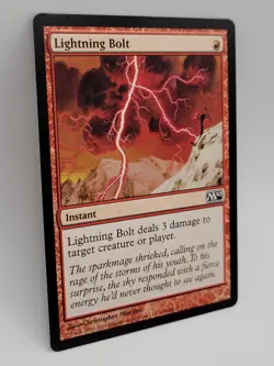 Lightning Bolt M10 MTG LP Classic Red Burn Spell Magic Card - Image 5
