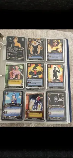 Yu Yu Hakusho Card Collection Binder With Over 100 Cards. All Cards Are Unplayed - Image 1
