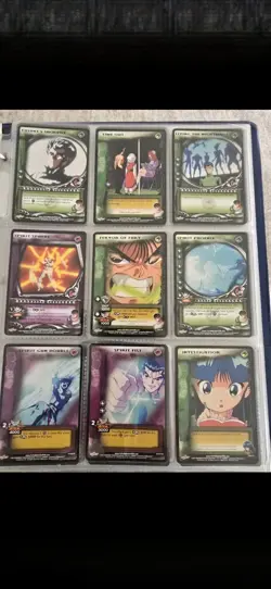 Yu Yu Hakusho Card Collection Binder With Over 100 Cards. All Cards Are Unplayed - Image 5