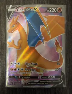 Charizard V SWSH050: Sword & Shield Promo Cards Holo SEALED - Image 1