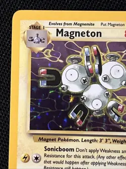 Pokemon Magneton 11/62 Fossil Holo *Near Mint* Never Played Card - Image 3