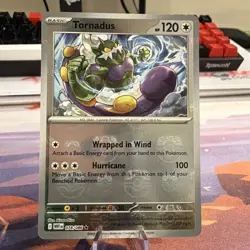 Tornadus Master Ball Pattern Holo Card 078/086 SV11W White Flare - Image 1
