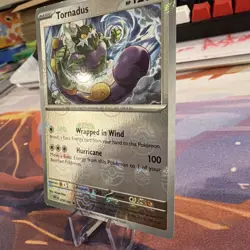 Tornadus Master Ball Pattern Holo Card 078/086 SV11W White Flare - Image 3