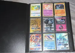 Pokemon TCG Card Lot Binder Mew Lucario Rayquaza Pikachu Walrein Holo Trainer - Image 1