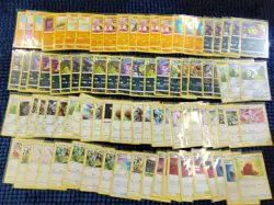 Lot of 700+ - Pokemon TCG - Non-Holo Cards - No Energy - All Penny Sleeved - Image 2