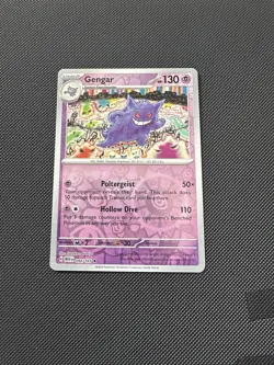Pokemon TCG Gengar Reverse Holo SV Scarlet & Violet 151 Card 094/165 - Image 1