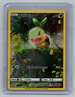 Turtwig GG31/GG70 Crown Zenith: Galarian Gallery Holo Pokemon Card NM - Image 1