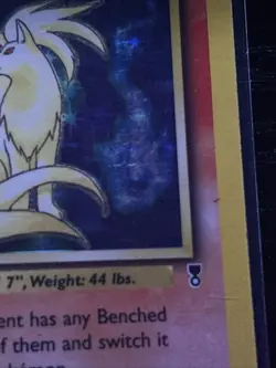 Ninetails Legendary Collection Holo Pokemon Card DMG - Image 3