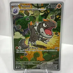 Tyrunt 070 Promo Card Perfect Order Etb Promo Full Art NM - Image 1