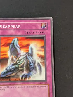 Yugioh TCG - 1x Disappear - LOD-089 - NM/LP - Vintage Unlimited Edition Common - Image 4