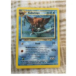 Pokemon TCG Neo Discovery 1st Edition Kabutops 25/75 Rare English 90HP - Image 1