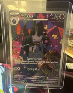 Banette 234/217 Illustration Rare Full Art Holo English Scarlet & Violet Pokemon - Image 1