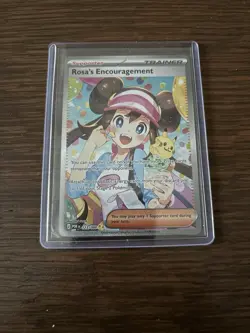 Rosa’s Encouragement 123/088 Perfect Order Special Illustration Rare Pokemon TCG - Image 1