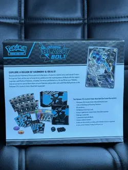 Pokemon TCG Scarlet & Violet Black Bolt Elite Trainer Box, English (2025) - Image 2