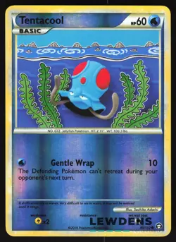 Tentacool - 80/102 - Common Reverse Holo - Triumphant - Pokemon Card - Image 1