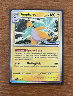 Pokemon TCG Ampharos Chaos Rising Promo 075 - Image 1