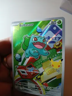Pokemon TCG Bulbasaur Holo NM 037 PROMO - Image 3