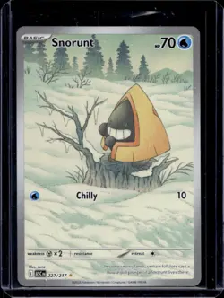 2026 Pokemon Ascended Heroes Snorunt Illustration Rare #227/217 - Image 1