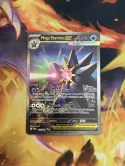 2026 Pokemon Perfect Order Mega Starmie ex Special Illustration Rare #118/088 - Image 1