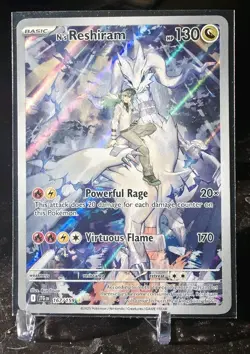 N's Reshiram Illustration Rare 167/159 Pokemon Journey Together English NM FRESH - Image 1