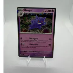 The Pokemon Company Gengar 094/165 SV Scarlet & Violet 151 Rare Reverse Holo 13… - Image 1
