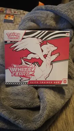 Pokemon Scarlet & Violet White Flare ETB New and Sealed - Image 1