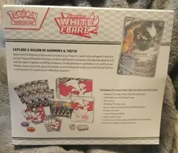 Pokemon Scarlet & Violet White Flare ETB New and Sealed - Image 2