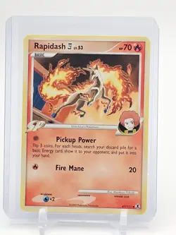 RAPIDASH 2009 POKEMON PLATINUM RISING RIVALS UNCOMMON #47/111 Q5650 - Image 1