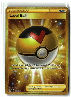 Level Ball ⭐ 181/163 Holo Secret Rare Battle Styles 2021 Pokemon NM - Image 1