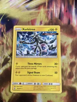 Xurkitree 70/236 Rare Unified Minds Pokemon Lp - Image 1