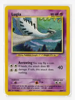 Pokemon Lugia Rare Neo Revelation 20/64 NM WOTC Vintage - Image 1