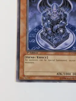 Yugioh TCG - 1x Barrier Statue of the Abyss - CDIP-EN018 - LP - Common, 2006 1st - Image 5