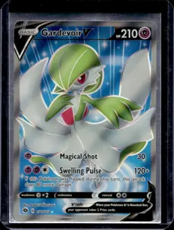 2020 Pokemon SWSH Champion's Path Gardevoir V Holo Full Art #070/073 - Image 1
