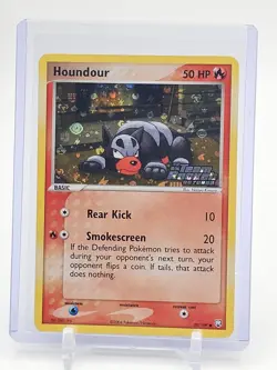 HOUNDOUR 2004 EX TEAM ROCKET RETURNS REVERSE HOLO #59/109 POKEMON Q5650 - Image 1
