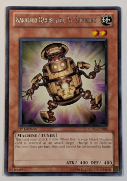 Yugioh TCG - 1x KaraKuri Barrel MDL 96 Shinkuro - STBL-EN088 NM/LP 1st Ed - Rare - Image 1