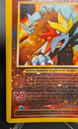 Entei - WOTC Black Star Promo #34 - Pokemon TCG - MP - Double Swirl (See Photos) - Image 4