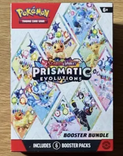 Pokemon Prismatic Evolutions Booster Bundle NEW FACTORY SEALED UNOPENED HEAVY - Image 3