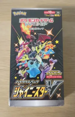 POKEMON SHINY STAR V S4a BOOSTER BOX - JAPANESE NEW & SEALED 1ST PRINT EDITION - Image 1